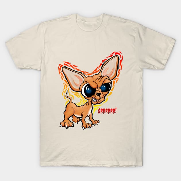 Chihuahua! T-Shirt by the Mad Artist